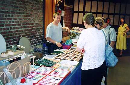 Recontre Internationale of the lacemakers(lacemaking machines): the traders