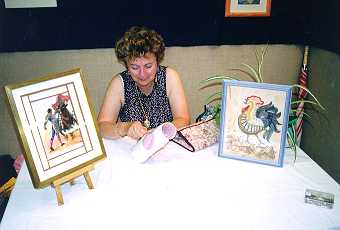 Recontre Internationale of the lacemakers(lacemaking machines): Marie Jeanne Houdin